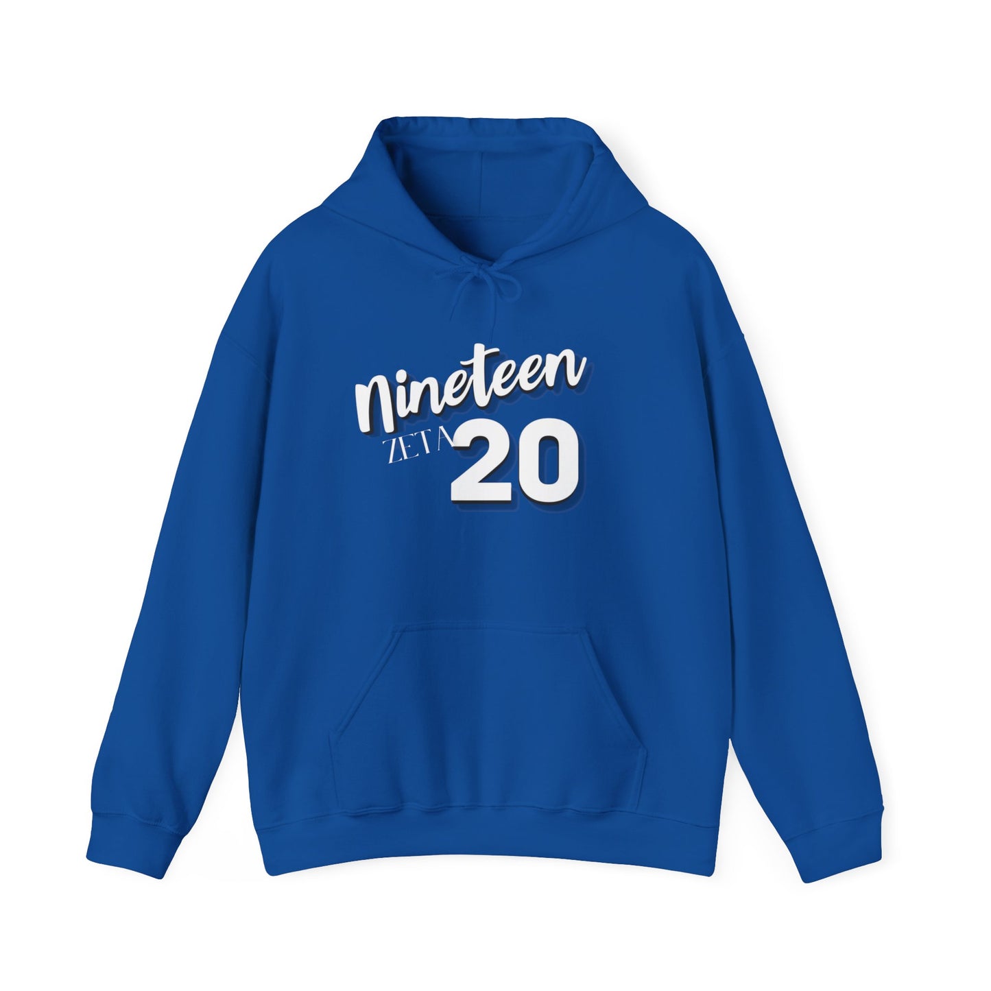 Zeta Founding Year Royal Blue Hoodie - 122025