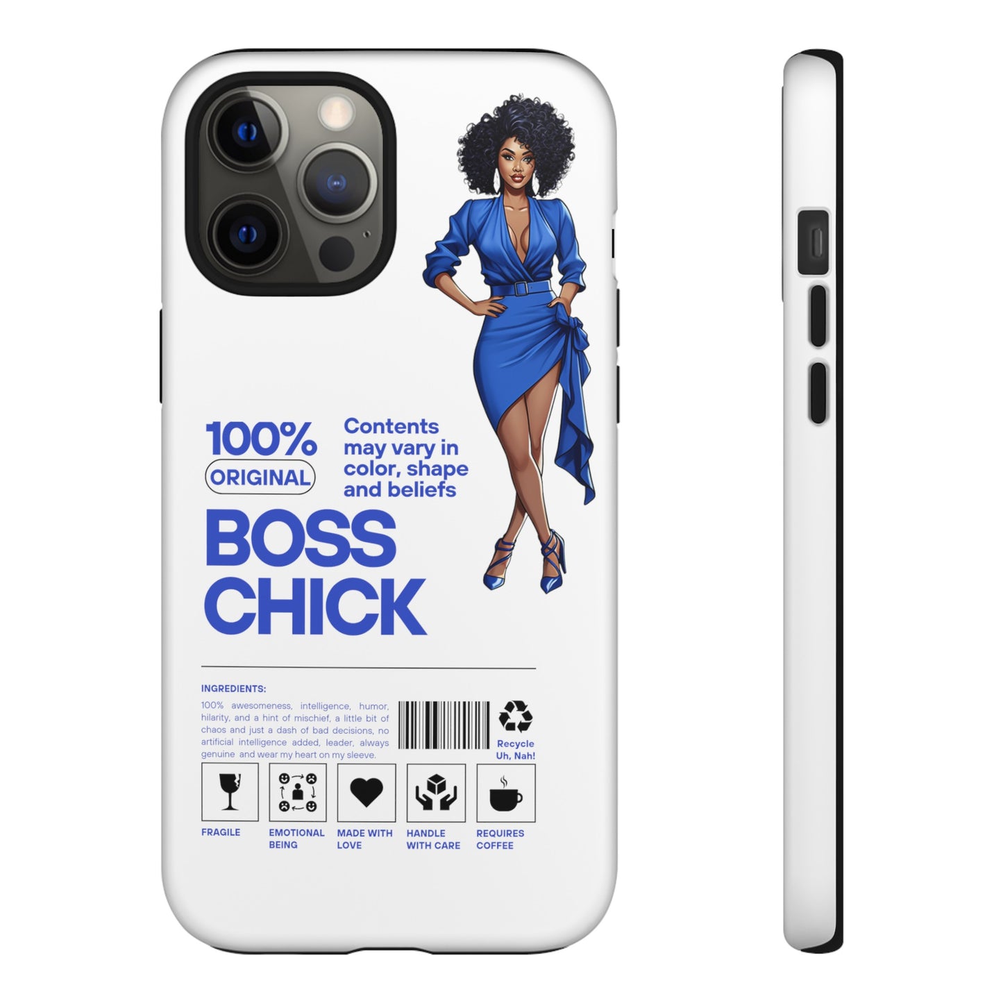Boss Chick Label Tough Cases