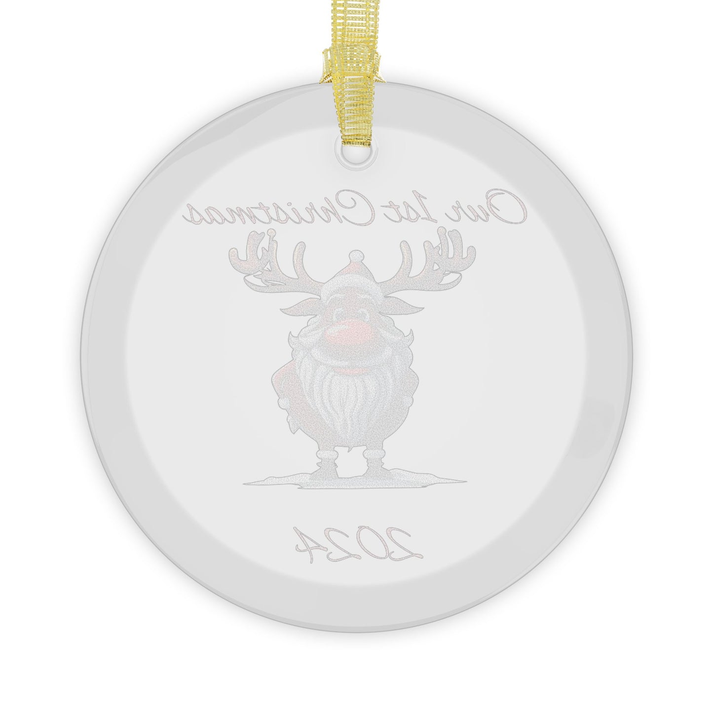 Our First Christmas 2024 Glass Ornaments
