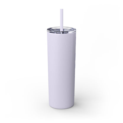 Boss Chick Skinny Tumbler with Straw, 20oz