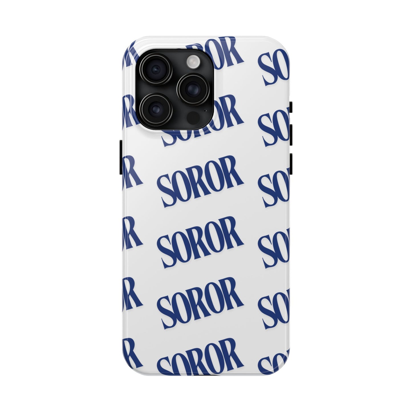 Phone Case - Soror White & Royal Blue