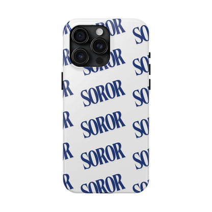 Phone Case - Soror White & Royal Blue
