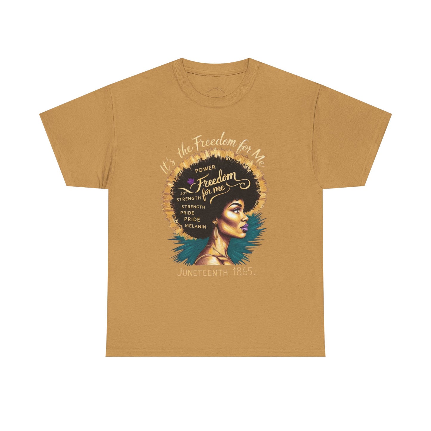 Graphic Tee - Juneteenth 1865 Freedom for Me Design