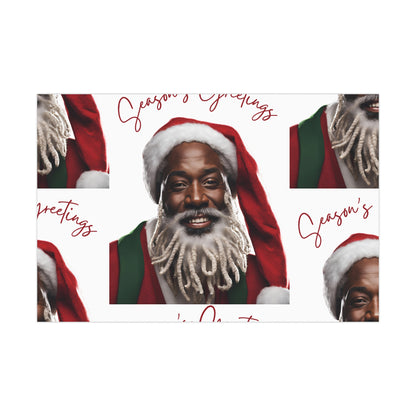 Gift Wrap-African American Inspires Seasons Greetings