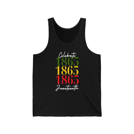 1865 Juneteenth Unisex Jersey Tank