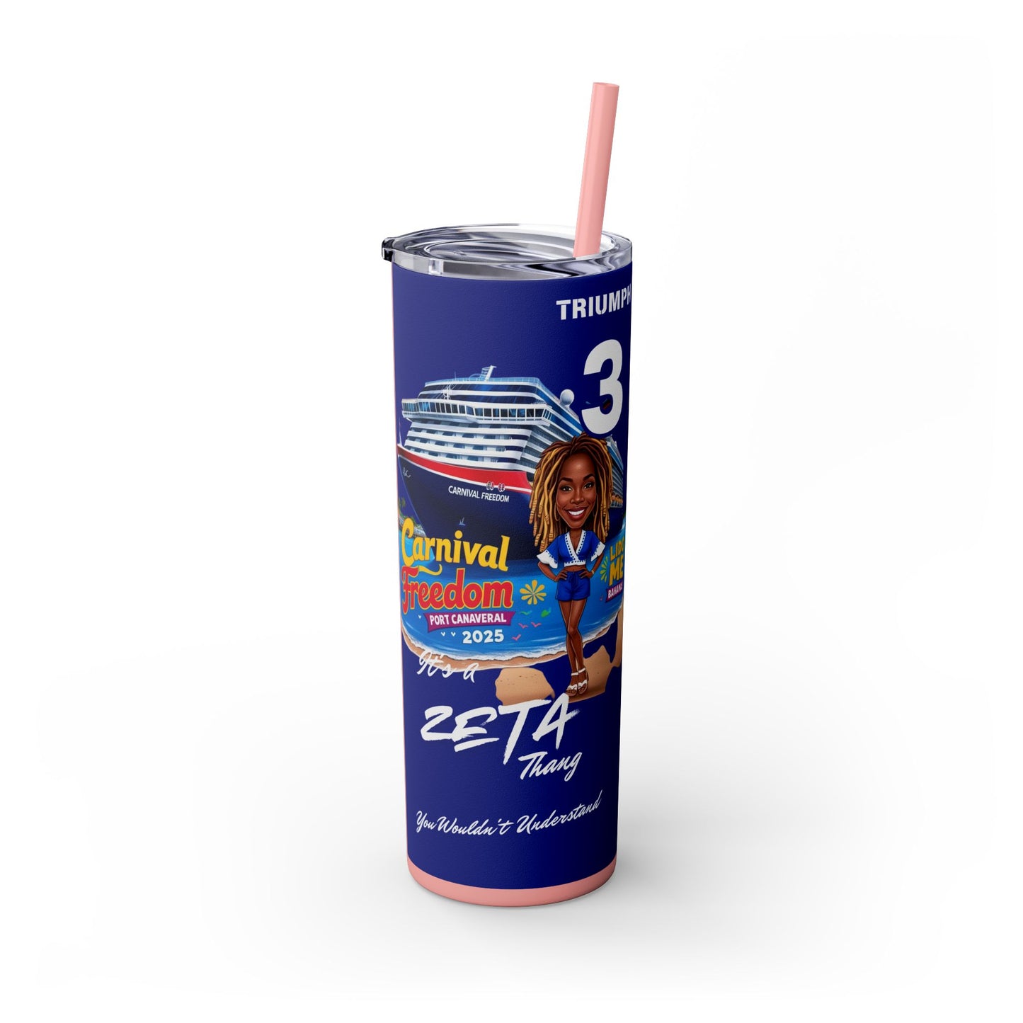 Tumbler - Tre LIDO DECK Beach and Poolside Theme