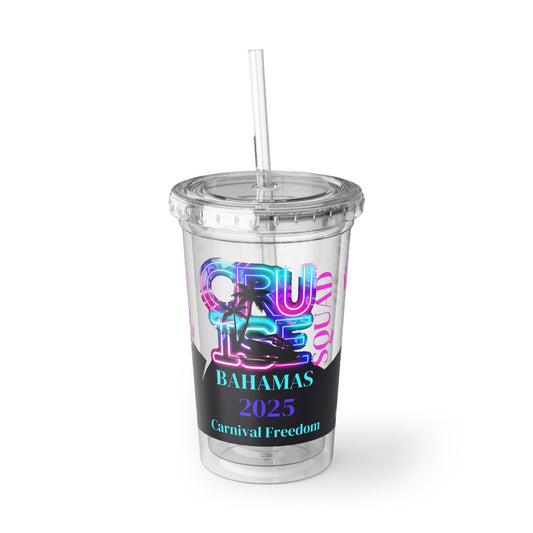 Carnival Freedom 2025 Suave Acrylic Cup