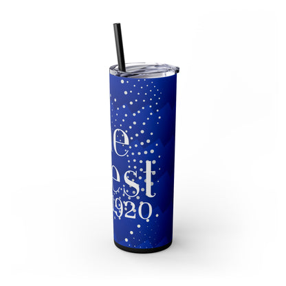 The Finest Tumbler Personnel Skinny Tumbler with Straw, 20oz