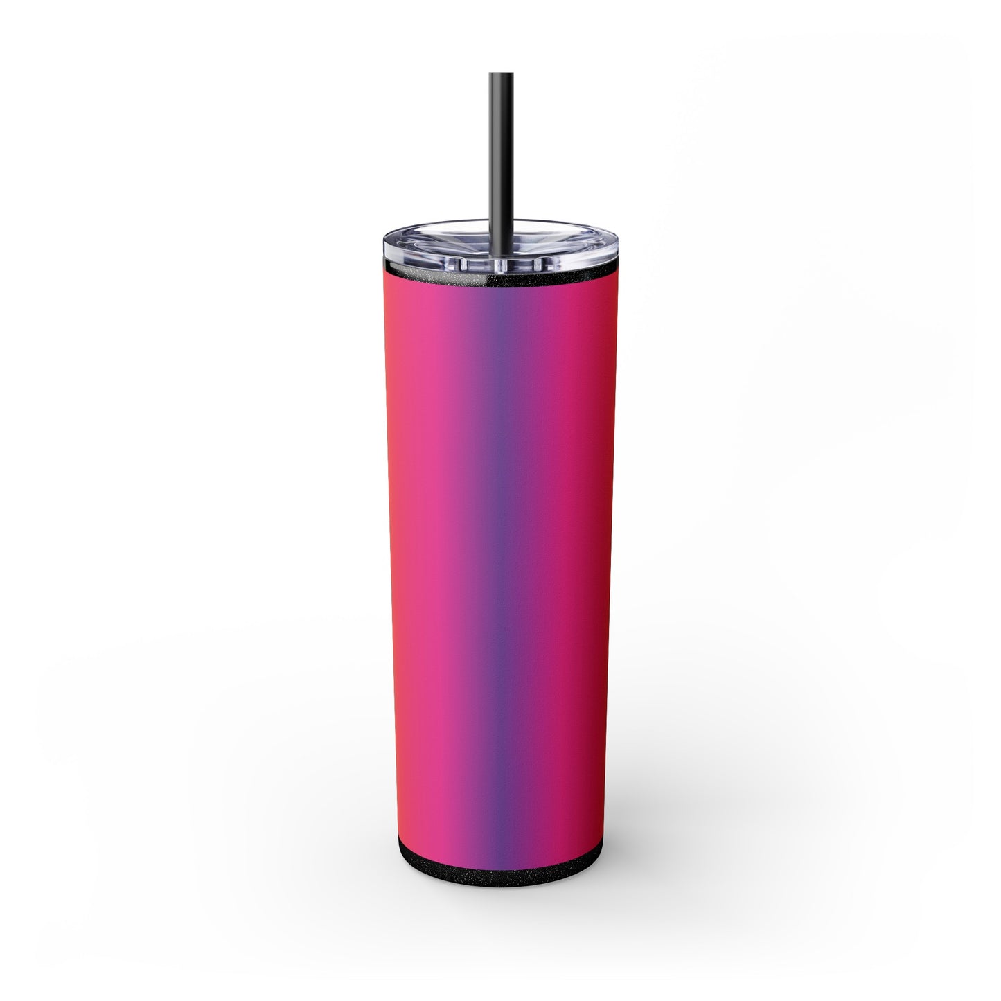 Rainbow Love #2 Skinny Tumbler with Straw, 20oz
