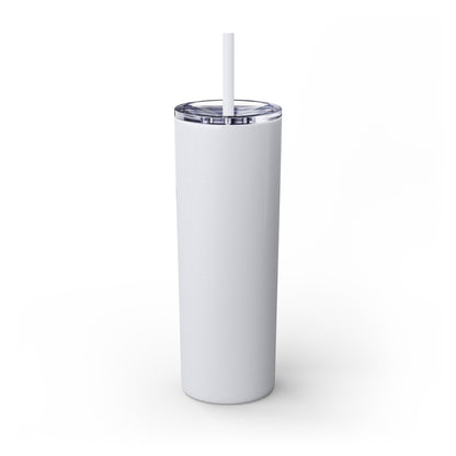 Bride Crew Skinny Tumbler with Straw, 20oz