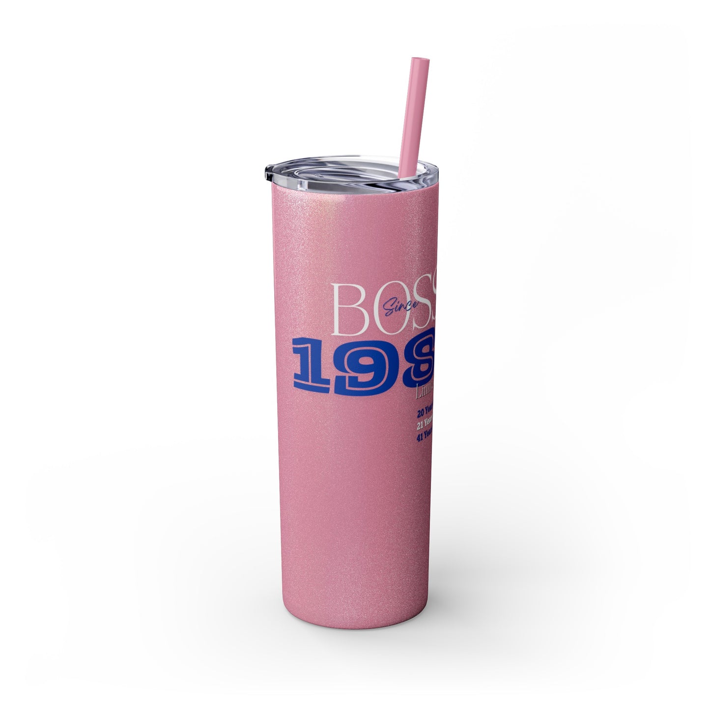 1983 Born Skinny Tumbler with Straw, 20oz