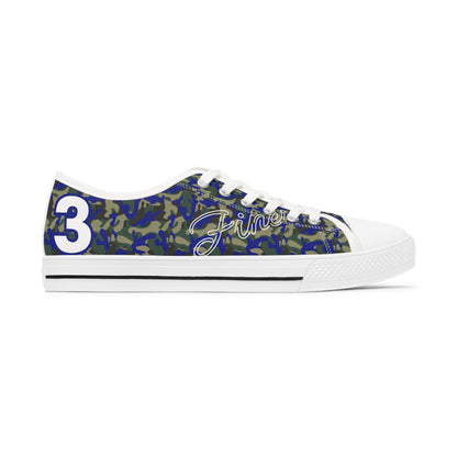 Custom Zeta Women's Low Top Sneakers