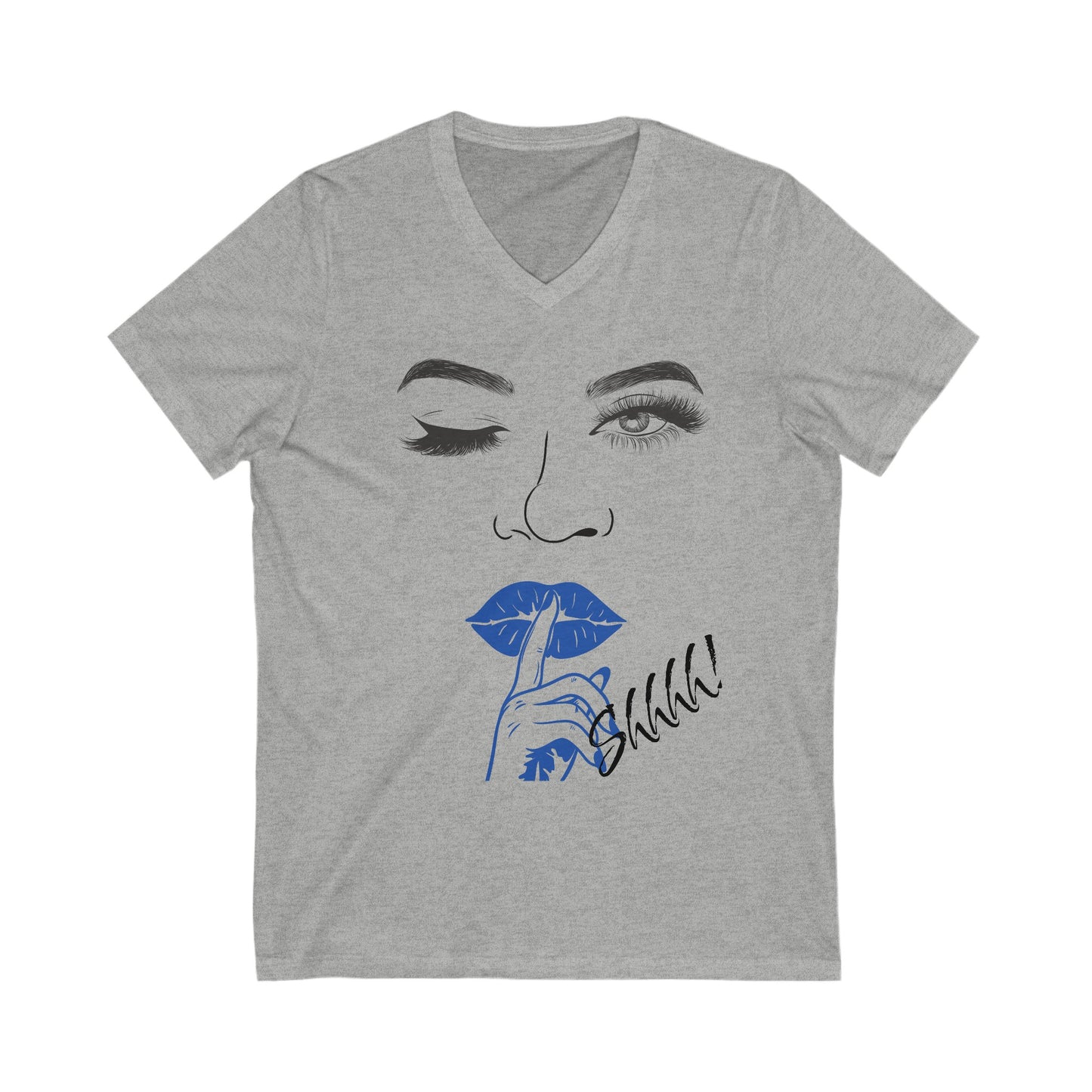 V-Neck Tee - Sometimes Your Words Are Enough