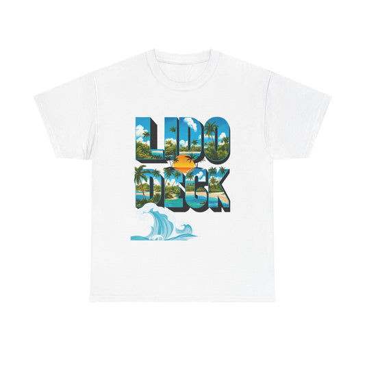 Tropical Beach LIDO DECK Tee