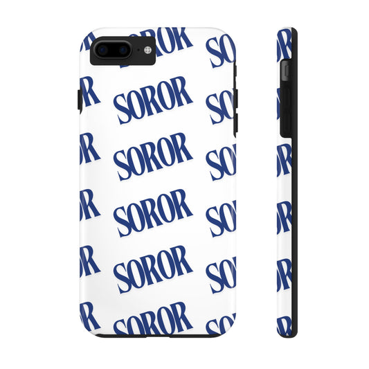 Phone Case - Soror White & Royal Blue