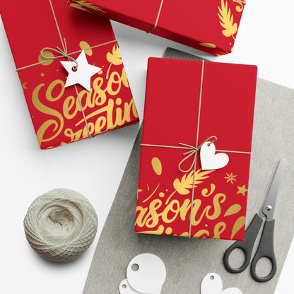 Gift Wrap-African American Inspired Season Greetings