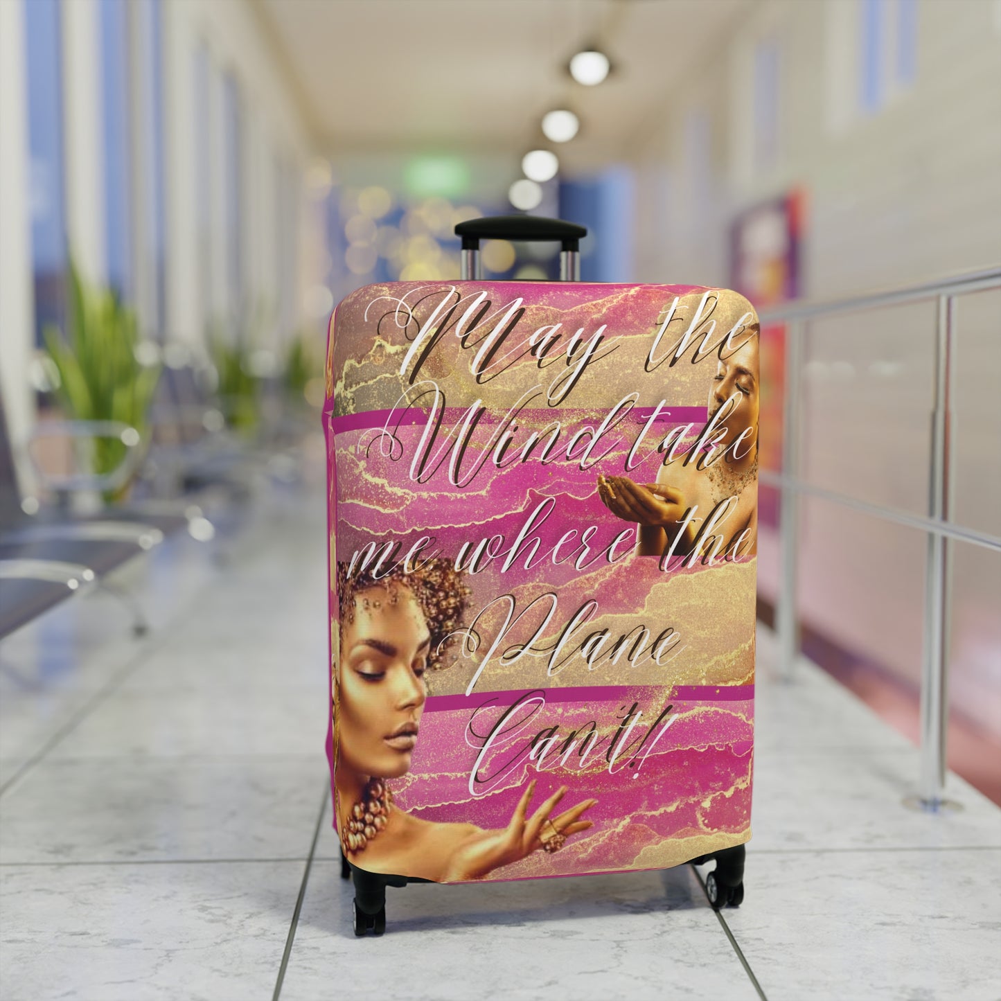 May the Wind Take Me Where...Luggage Cover