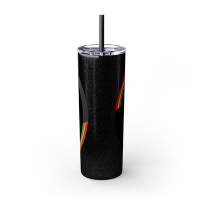 Juneteenth Skinny Tumbler with Straw, 20oz