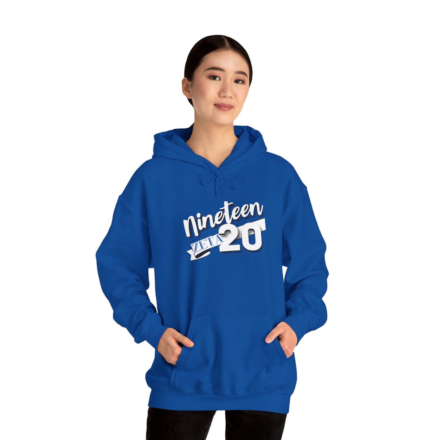 Zeta Founding Year Royal Blue Hoodie -1225659