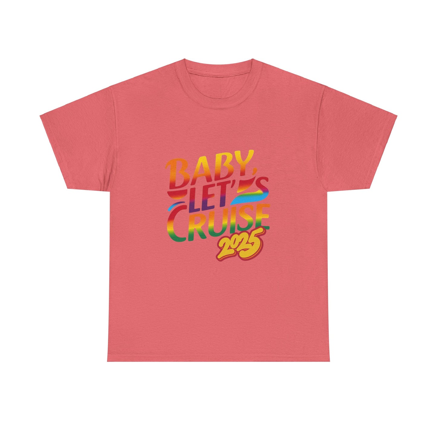 T-Shirt Baby Lets Cruise Family Friends Trip Memory Maker