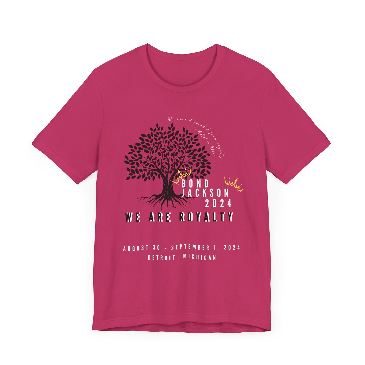 Family Reunion Unisex Jersey Short Sleeve Tee