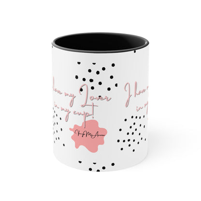 I Love My Lover In My Cup Accent Coffee Mug, 11oz-VMA Specialties Boutique