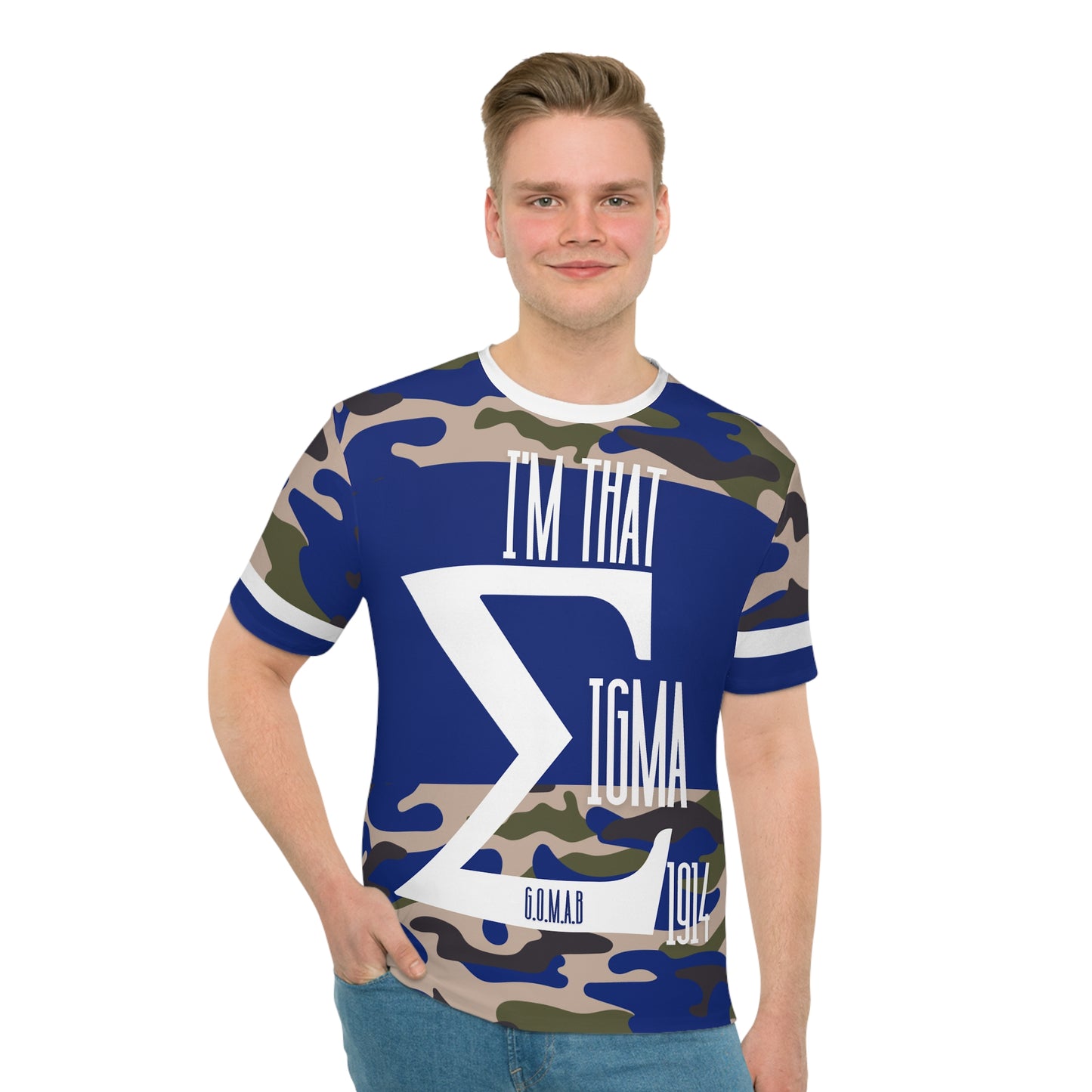 Sigma Camo T-shirt " Im that  Sigma"