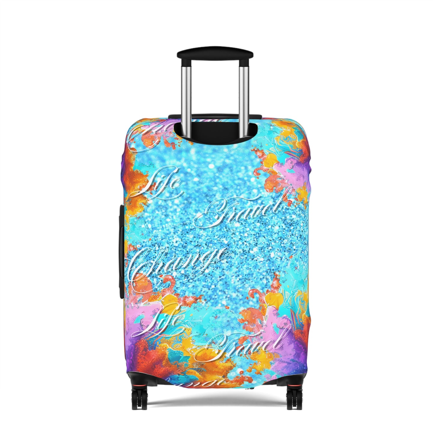 Life Travel Change Luggage Cover