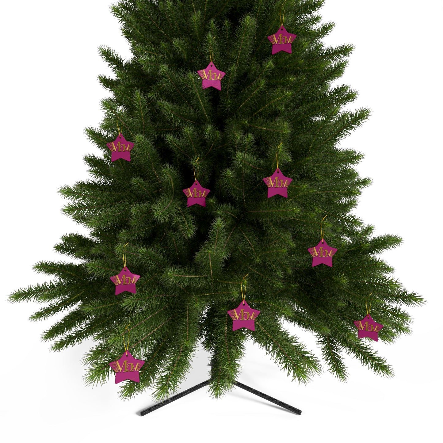 Mom Ceramic Ornaments, 2-Side Print, (1pc, 3pcs, 5pcs, 10pcs)