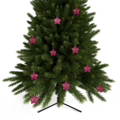 Mom Ceramic Ornaments, 2-Side Print, (1pc, 3pcs, 5pcs, 10pcs)