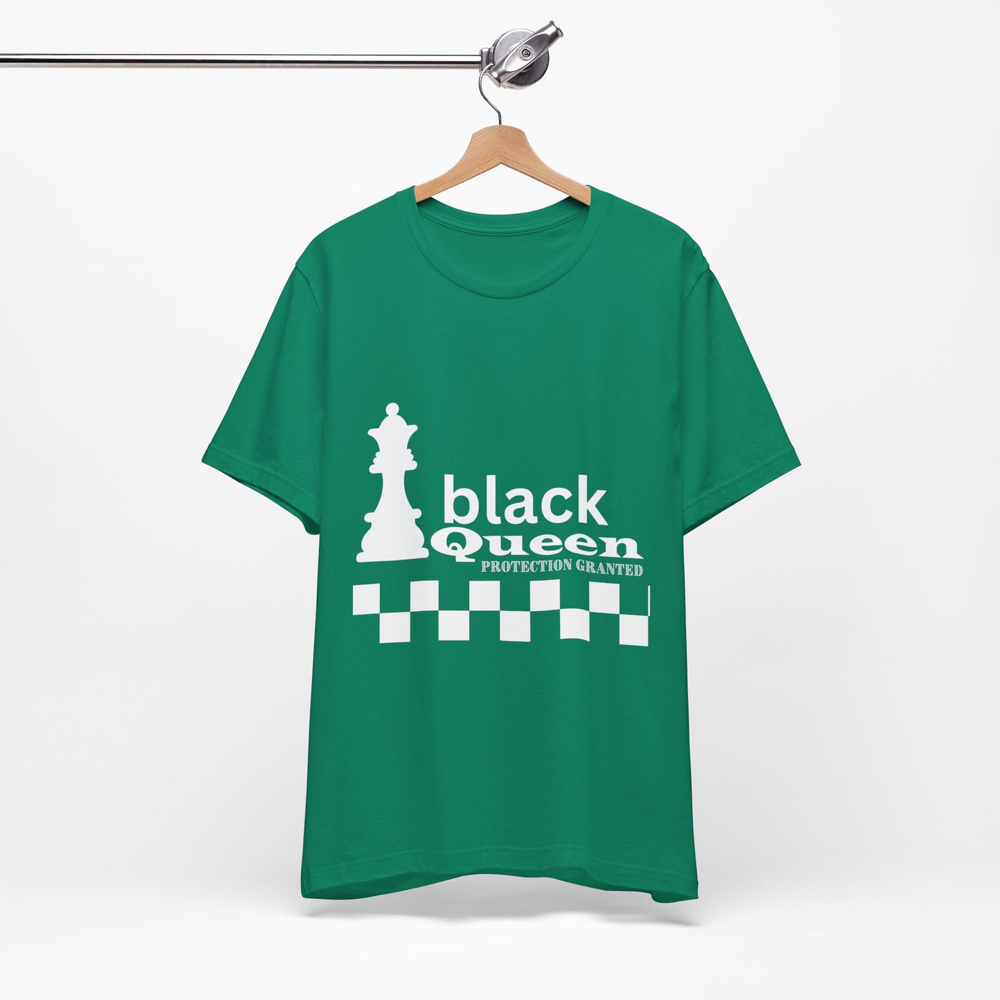 Black Queen Chess Tee - Unisex Jersey Short Sleeve