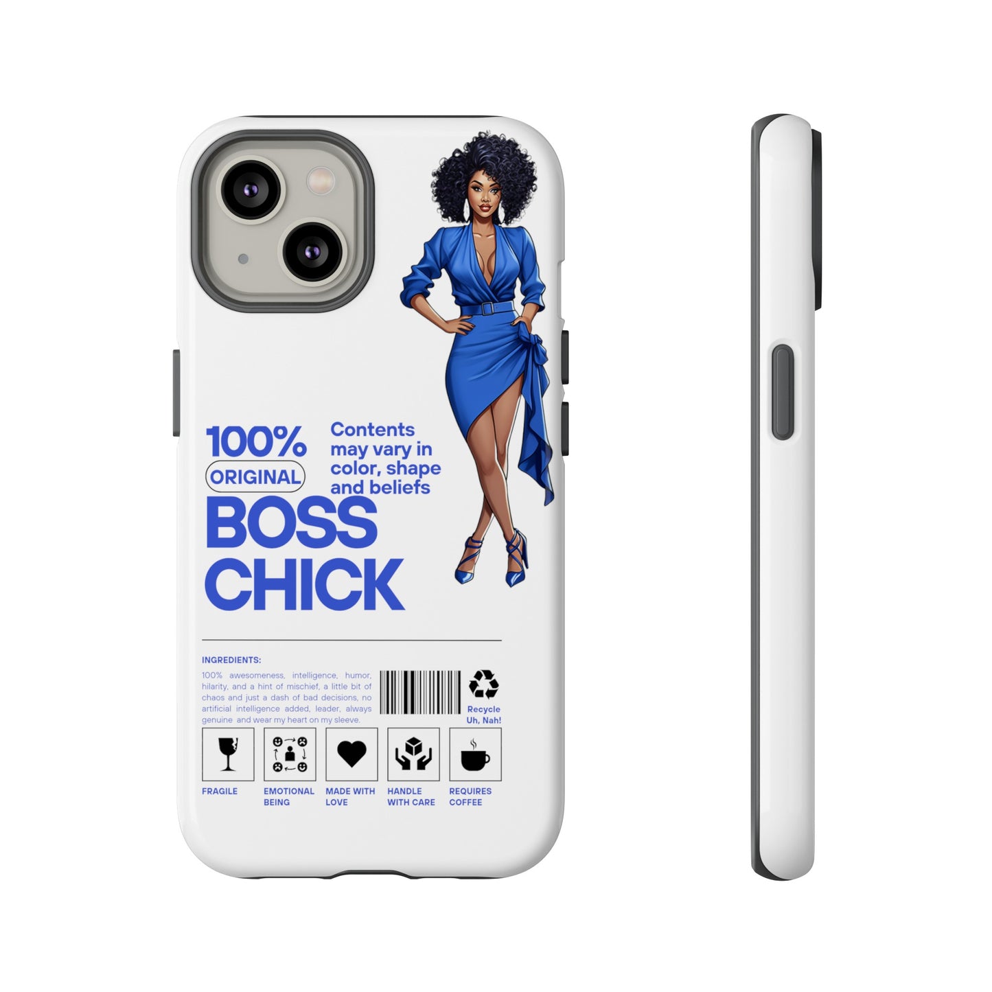 Boss Chick Label Tough Cases