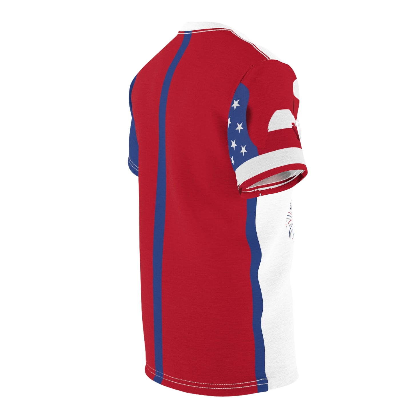 Vote Loud, Vote Proud Red, White and Blue Unisex Cut & Sew Tee