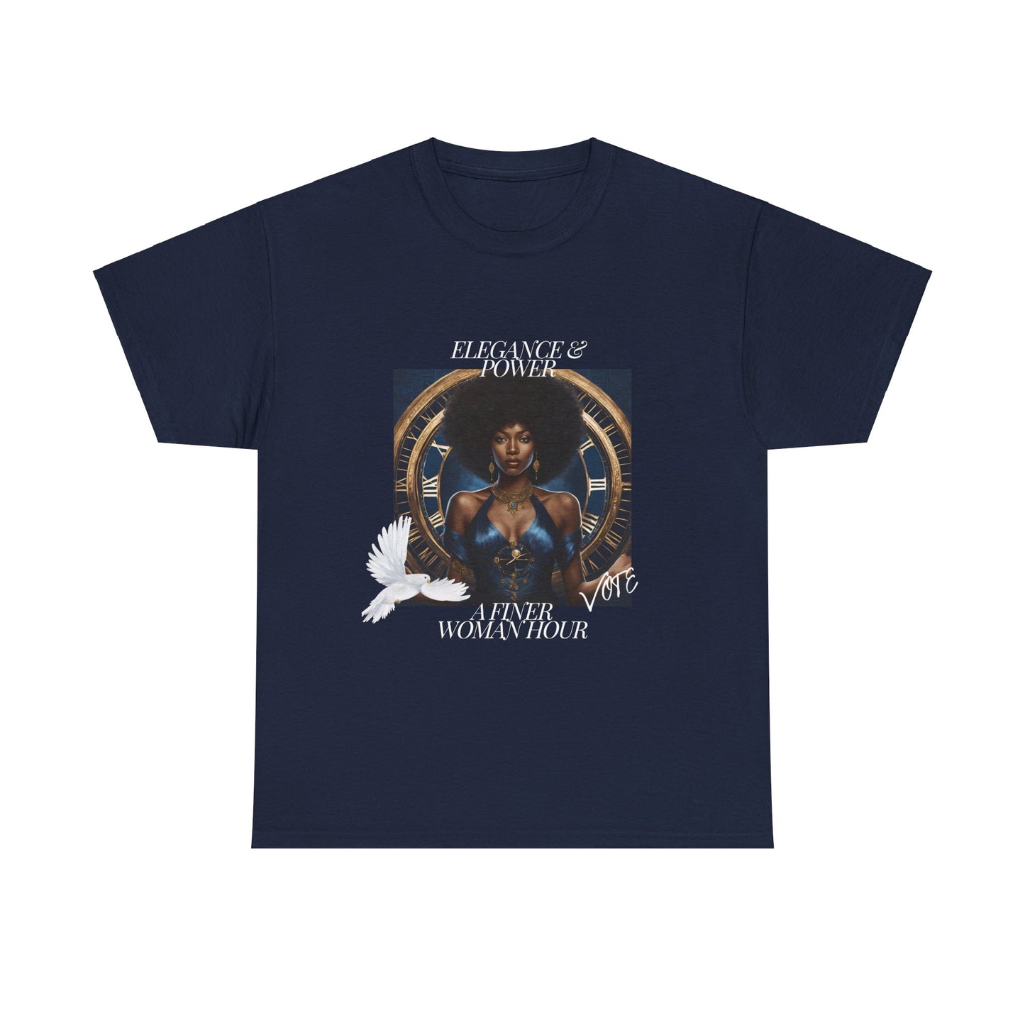 Elegance & Power. VOTE Heavy Cotton Tee