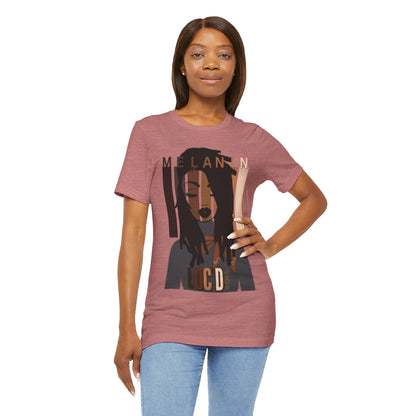 Melanin Loc'd Jersey Short Sleeve Tee