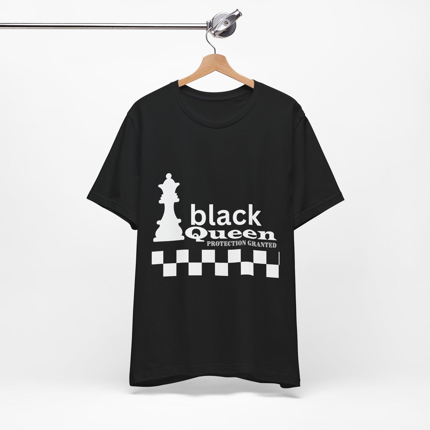 Black Queen Chess Tee - Unisex Jersey Short Sleeve