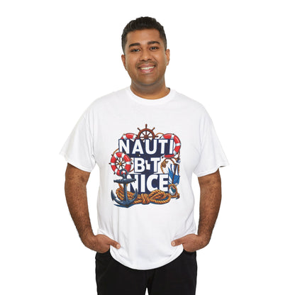 Nautical Unisex Tee - NAUTI BUT NICE Design
