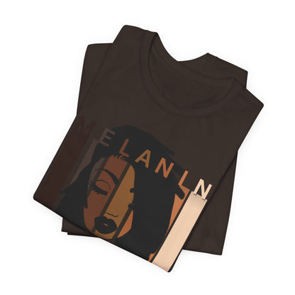 Melanin Loc'd Jersey Short Sleeve Tee