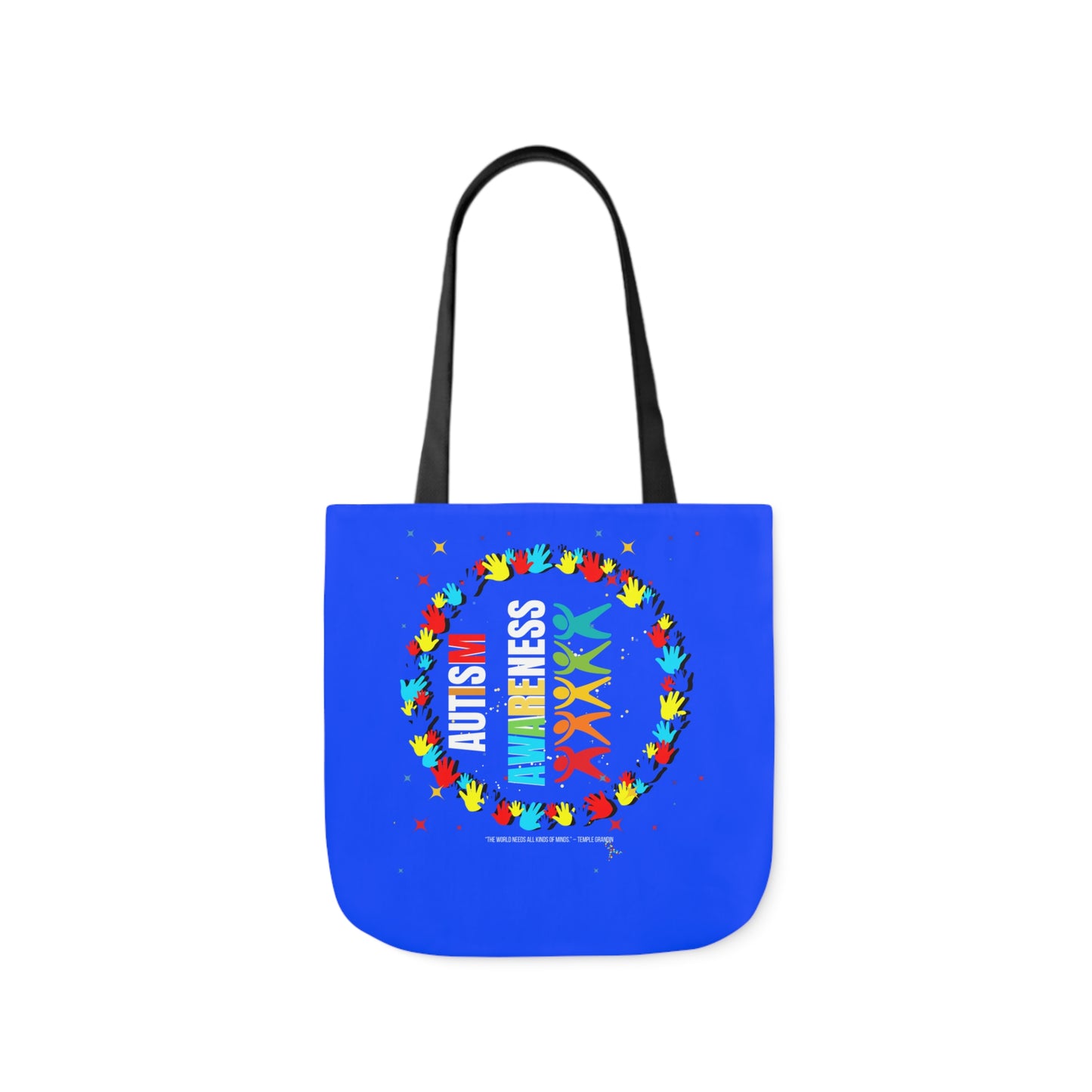 Autism Awareness Canvas Tote Bag,