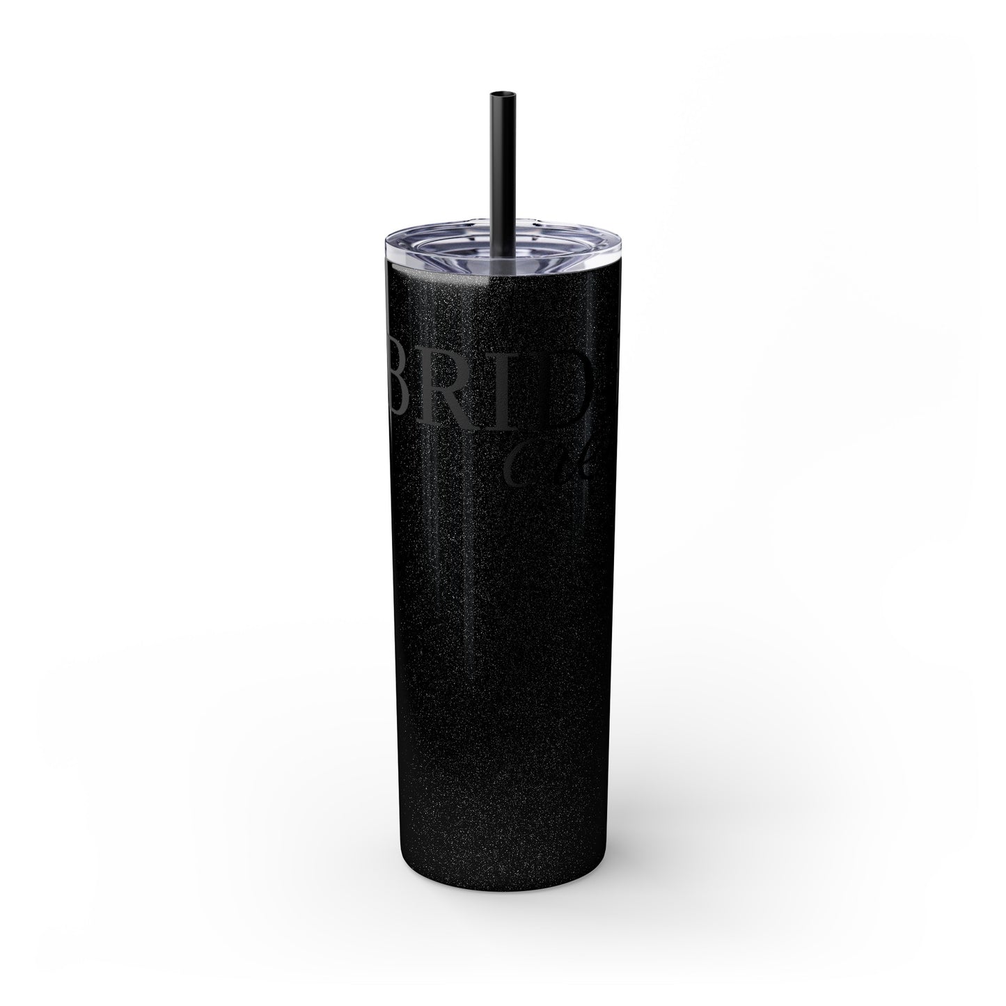 Bride Crew Skinny Tumbler with Straw, 20oz