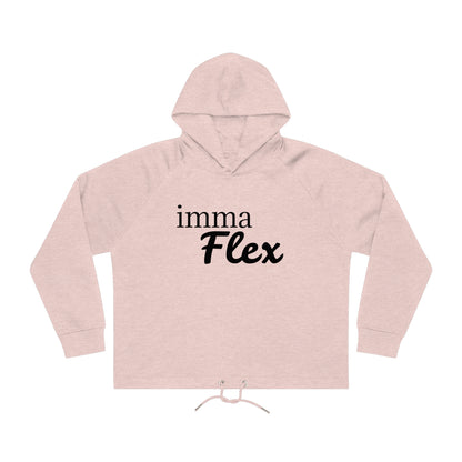 Imma Flex Women's Bower Cropped Hoodie Sweatshirt