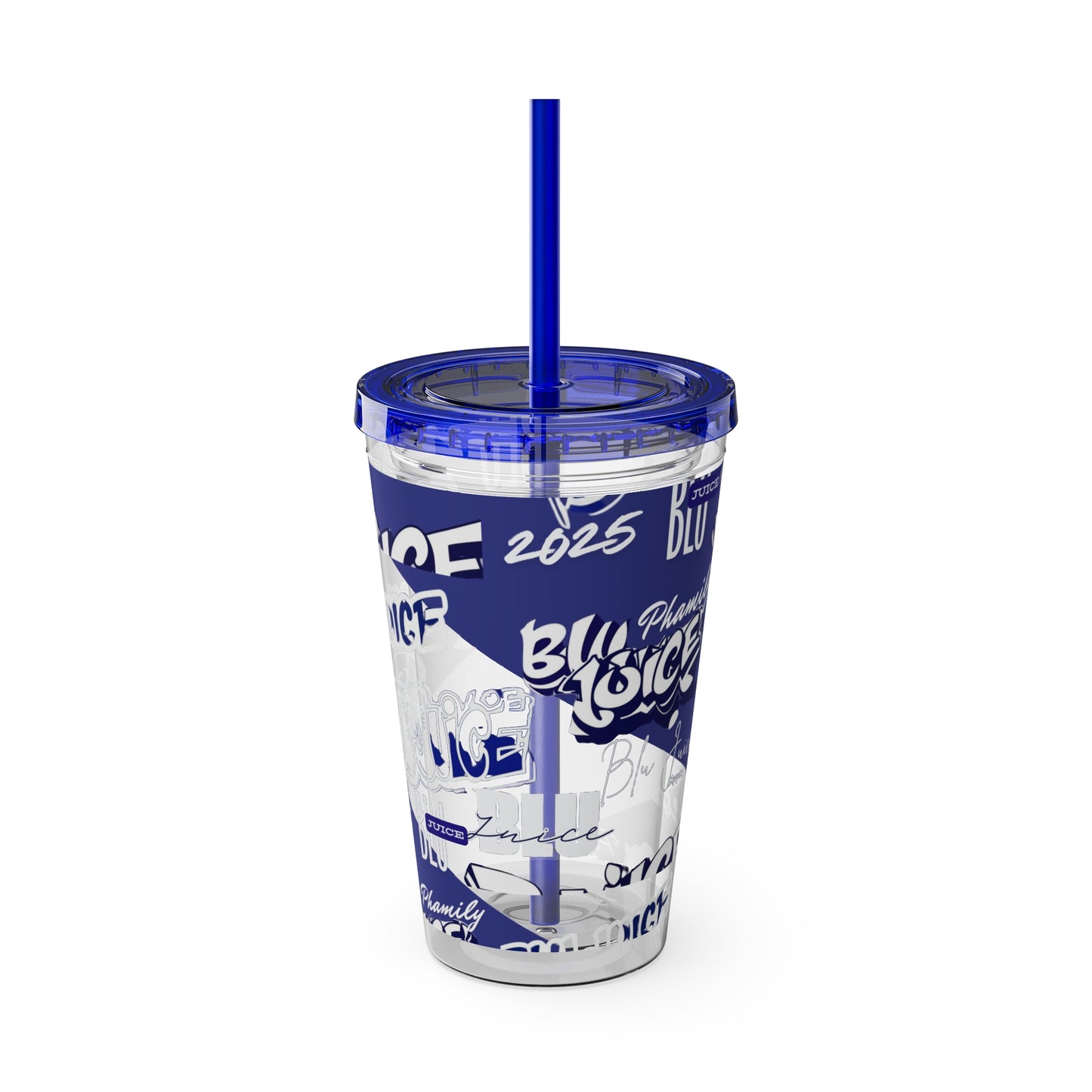 Tumbler - Blu Juice Urban Graffiti Design, Cruise Essentials