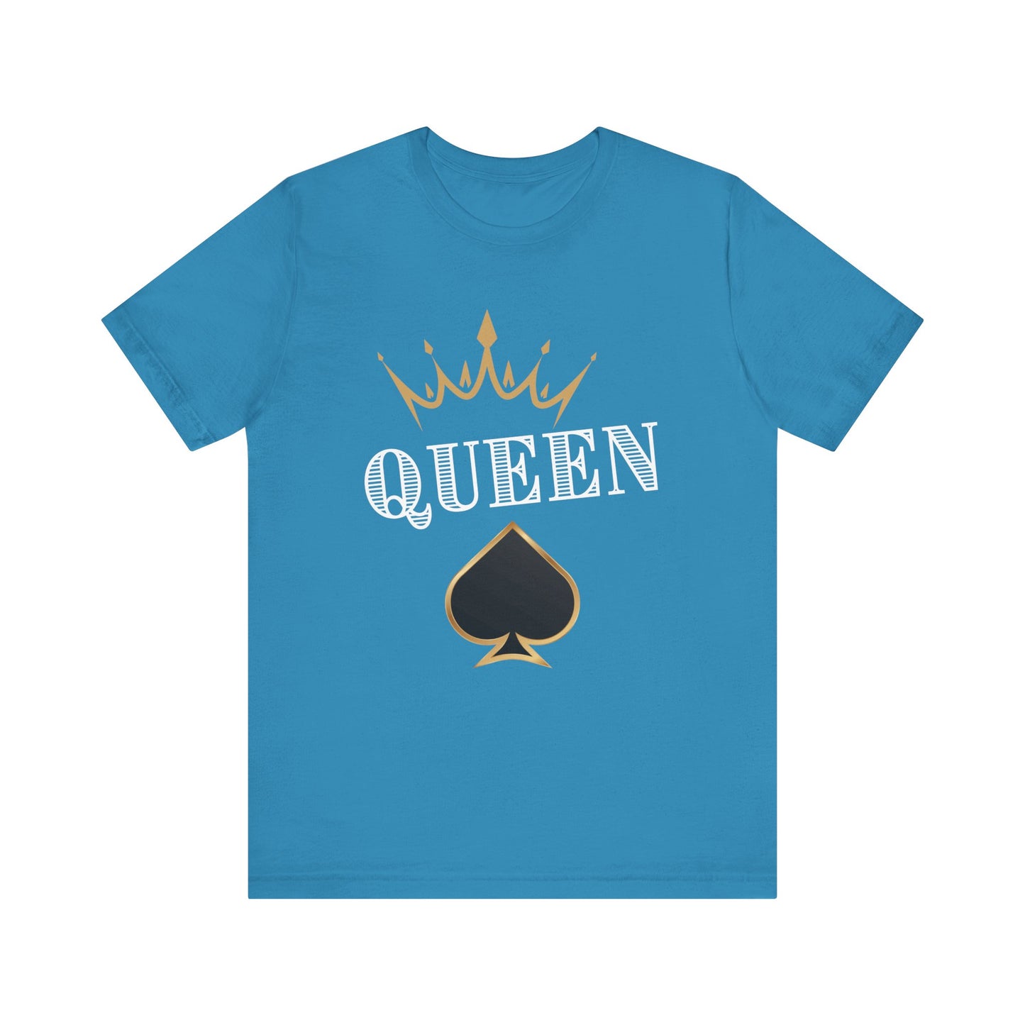 Queen Spades Tee - Unisex Jersey Short Sleeve