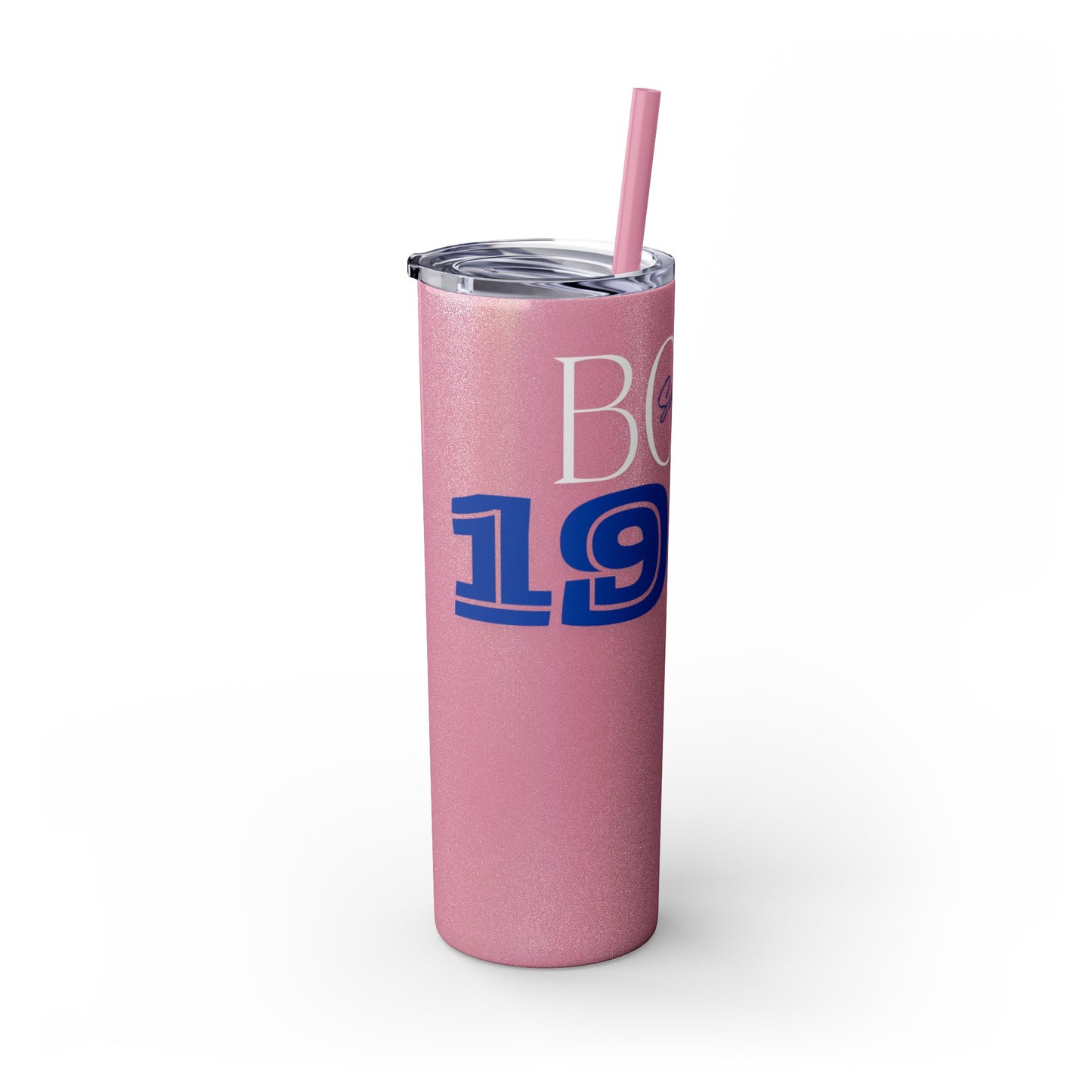 Customizable 1983 Born Skinny Tumbler with Straw, 20oz