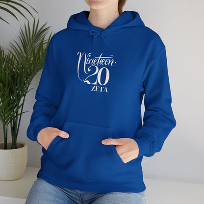 Zeta Founding Year Royal Blue Hoodie