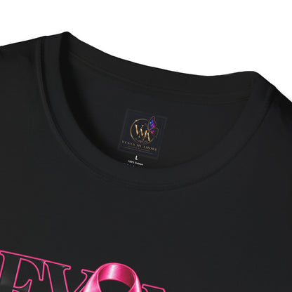 Breast Cancer Awareness T-Shirt — "Beyond the Ribbon" Her Story, Her Strength Design