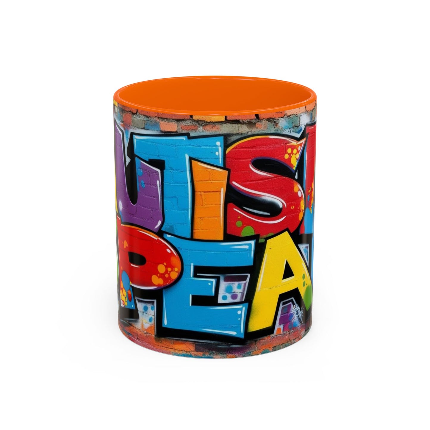 Coffee Mug - Autism Speak Graffiti Style Design