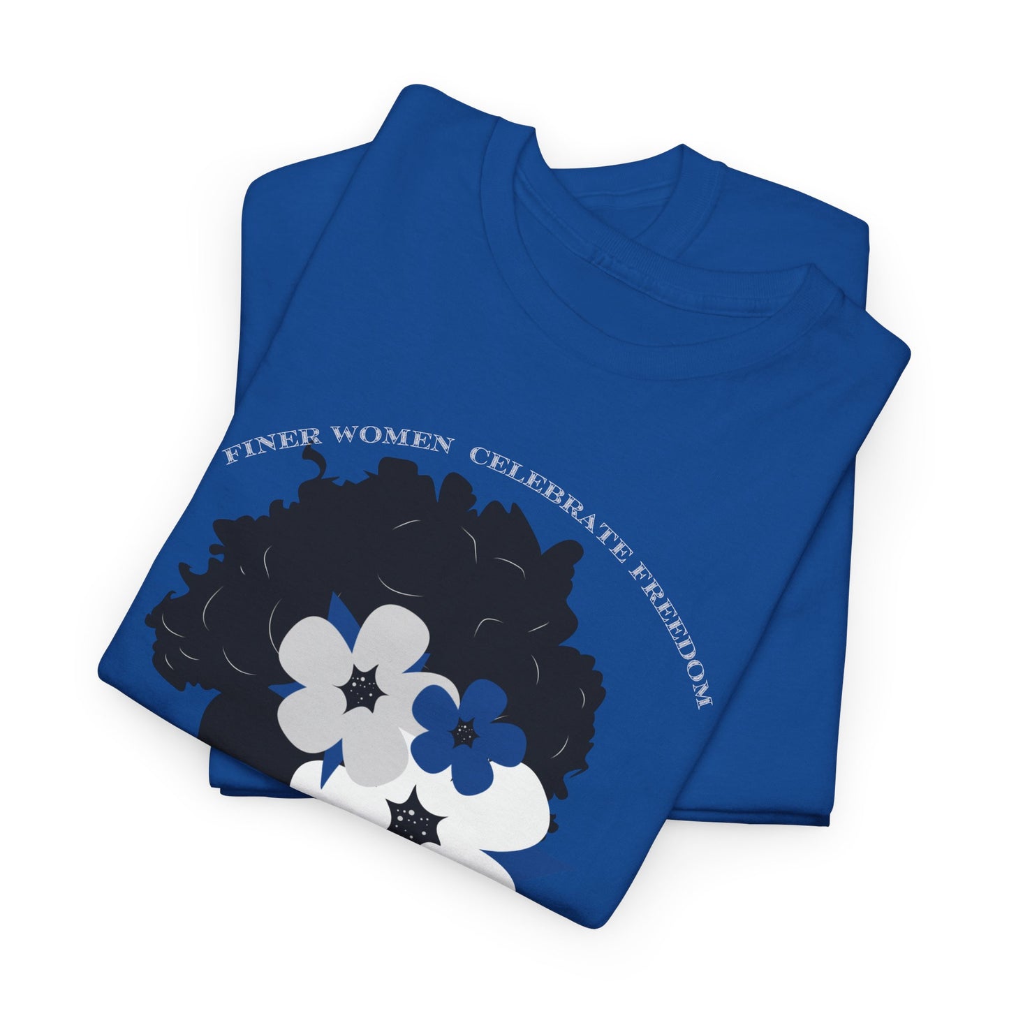 Finer Women Celebrate Freedom Heavy Cotton Tee