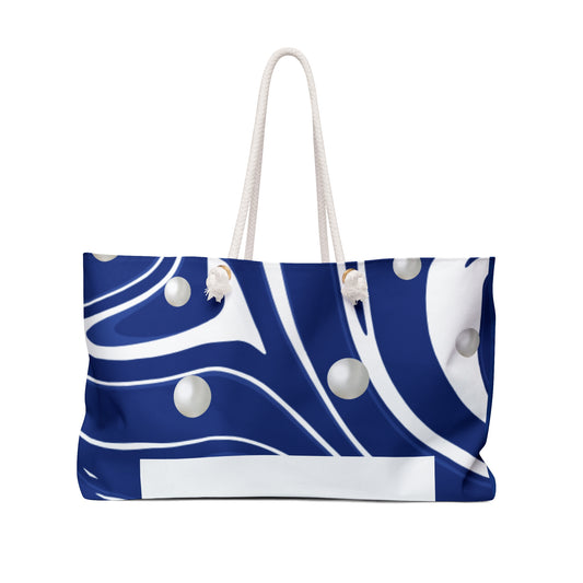 DIVA Marbled Blue Weekender Bag