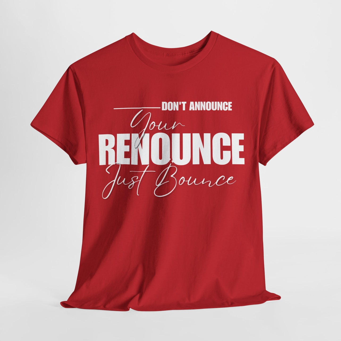 Renounce Unisex Heavy Cotton Tee